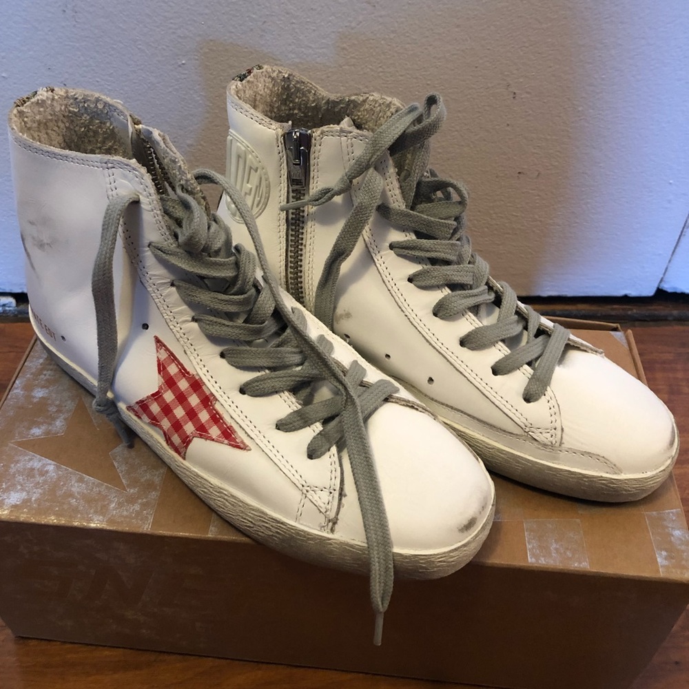 Golden Goose Women's Francy Leather Hitop Sneakers